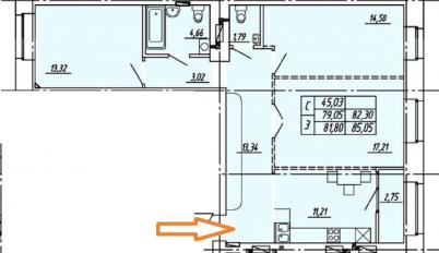 Продажа квартиры Омск.&nbsp;Привокзальный, Вокзальная, 24