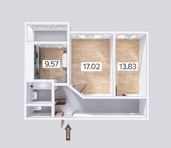 Продажа квартиры Омск.&nbsp;ул. А.Н.Кабанова, 2