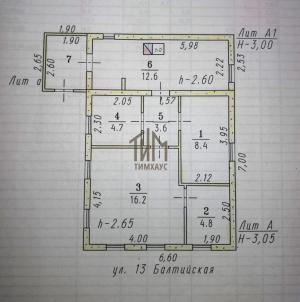 Продажа дома Омск.&nbsp;13-я Балтийская ул., 34