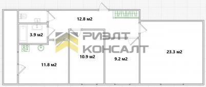 Продажа квартиры Омск.&nbsp;улица 19-я Амурская, 56/3