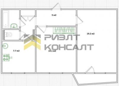 Продажа квартиры Омск.&nbsp;улица Туполева, 1А