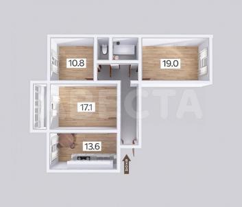 Продажа квартиры Омск.&nbsp;пр-д. 4-й Амурский, 15