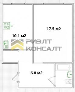 Продажа квартиры Омск.&nbsp;улица 2-я Поселковая, 8