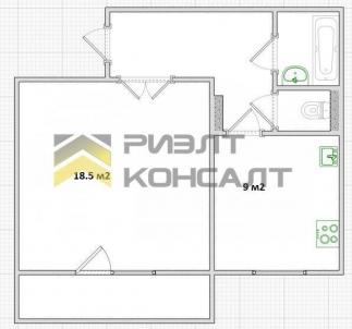 Продажа квартиры Омск.&nbsp;улица Рокоссовского, 18