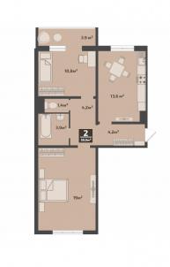 Продажа новостройки Омск.&nbsp;пр-д Амурский 4-й, 3