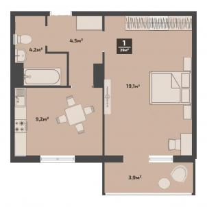 Продажа новостройки Омск.&nbsp;пр-д Амурский 4-й, 3