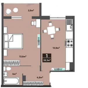Продажа новостройки Омск.&nbsp;пр-д Амурский 4-й, 3