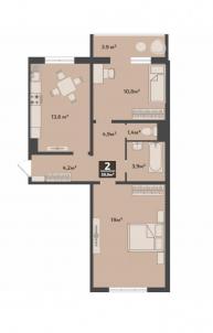 Продажа новостройки Омск.&nbsp;пр-д Амурский 4-й, 3