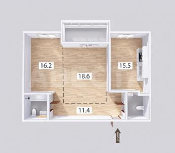 Продажа квартиры Омск.&nbsp;ул. Чернышевского, 1