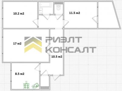 Продажа квартиры Омск.&nbsp;переулок 1-й Башенный, 4