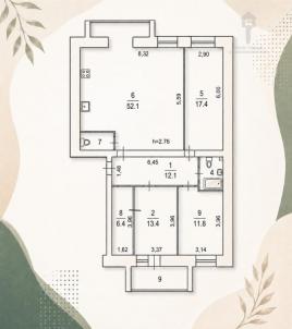 Продажа квартиры Омск.&nbsp;27-я Северная, 44к2