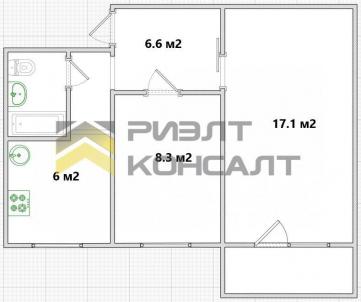 Продажа квартиры Омск.&nbsp;улица Осоавиахимовская, 159