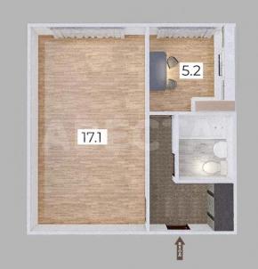 Продажа квартиры Омск.&nbsp;ул. Блюхера, 22Б