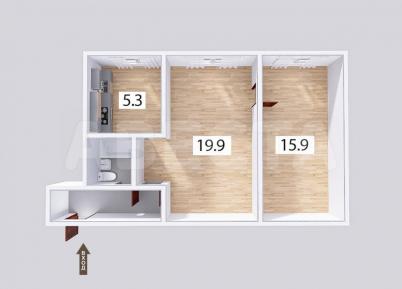 Продажа квартиры Омск.&nbsp;ул. Ипподромная, 14