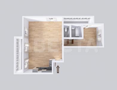 Продажа квартиры Омск.&nbsp;ул. А.Н.Кабанова, 2