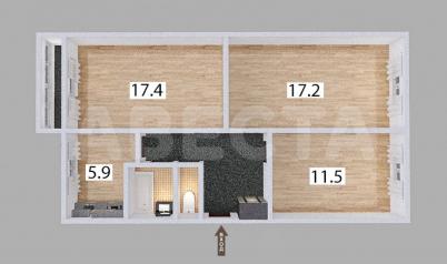 Продажа квартиры Омск.&nbsp;ул. Петра Осминина, 17в
